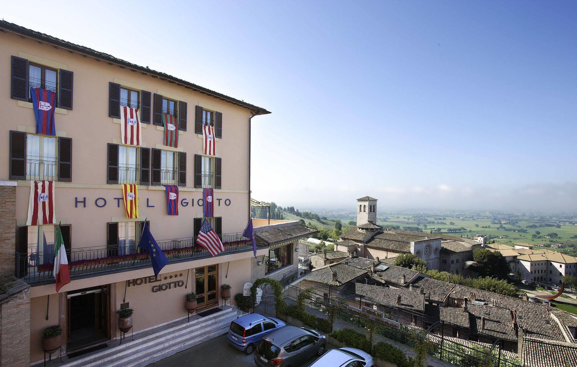 Giotto Hotel & Spa Assisi Bagian luar foto